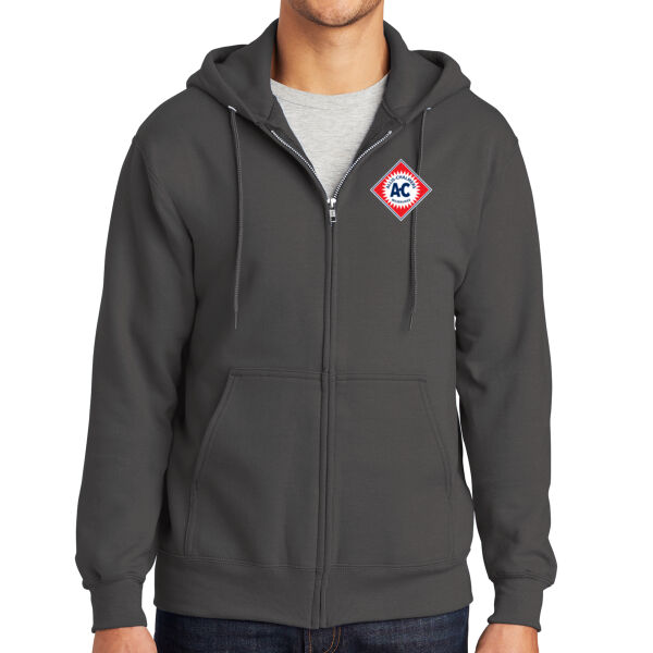 Allis Run 2026 - Tall Essential Fleece Full Zip Hooded Sweatshirt Thumbnail